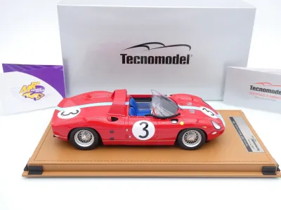 Preview: Tecnomodel TM18-309E # Ferrari 330P #3 Tourist Trophy 1964 " Graham Hill " 1:18