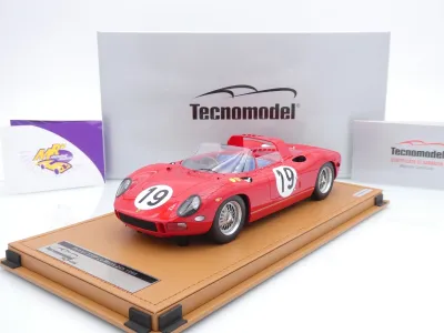 Tecnomodel TM18-309D # Ferrari 330P #19 24h Le Mans 1964 " Bandini - Surtees " 1:18