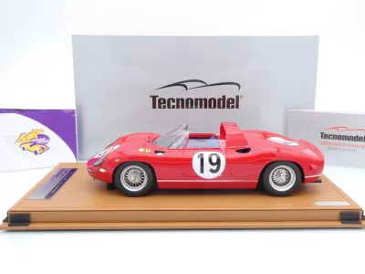 Preview: Tecnomodel TM18-309D # Ferrari 330P #19 24h Le Mans 1964 " Bandini - Surtees " 1:18