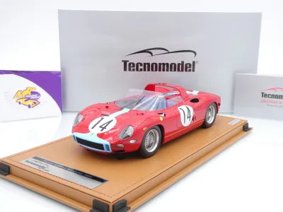 Tecnomodel TM18-309C # Ferrari 330P #14 24h Le Mans 1964 " Hill - Bonnier " 1:18