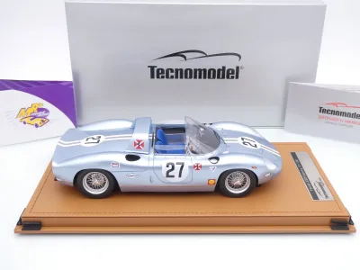 Preview: Tecnomodel TM18-309B # Ferrari 330P #27 12h Sebring 1965 " C. Kolb - Fulp " 1:18