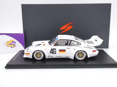 Preview: Spark 18S796 # Porsche 911 964 Turbo #46 24h Le Mans 1993 " Stuck - Röhrl - Haywood " 1:18