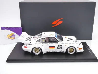 Preview: Spark 18S796 # Porsche 911 964 Turbo #46 24h Le Mans 1993 " Stuck - Röhrl - Haywood " 1:18