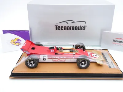 Preview: Tecnomodel TMD18-430C # Lotus 56B #6 Race of Champions 1971 " Emmerson Fittipaldi " 1:18