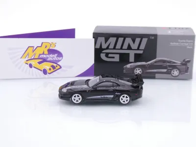 Preview: TSM MINI GT MGT01107-L # Toyota Supra MK4 (A80) Veilside Combat " schwarz " 1:64