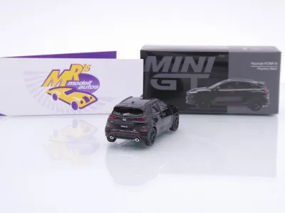 Preview: TSM MINI GT MGT01206-L # Hyundai Kona N 2022 LHD " Phantom Black  schwarz " 1:64