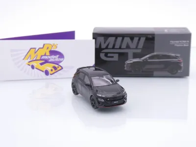 Preview: TSM MINI GT MGT01206-L # Hyundai Kona N 2022 LHD " Phantom Black  schwarz " 1:64