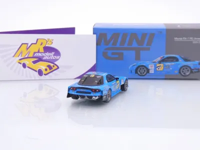 Preview: TSM MINI GT MGT01195-R # Mazda RX-7 RE-Amemiya RHD " D1GP Drift Car 2025 " 1:64