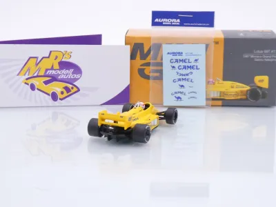 Preview: TSM Mini GT MGT01148-L # Lotus 99T F1 #11 Monaco GP 1987 " Satoru Nakajima " 1:64