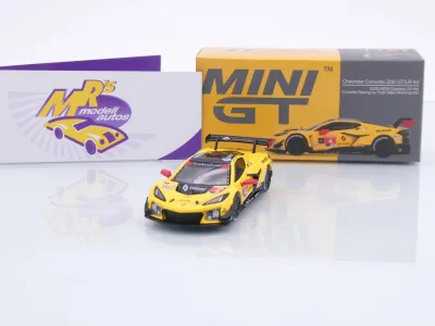 TSM MINI GT MGT01197-L # Chevrolet Corvette Z06 GT3 24h Daytona 2025 " Team Corvette Racing by Pratt Miller Motorsports " 1:64