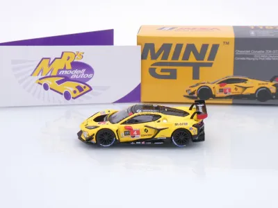 Preview: TSM MINI GT MGT01197-L # Chevrolet Corvette Z06 GT3 24h Daytona 2025 " Team Corvette Racing by Pratt Miller Motorsports " 1:64