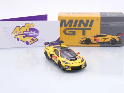 Preview: TSM MINI GT MGT01197-L # Chevrolet Corvette Z06 GT3 24h Daytona 2025 " Team Corvette Racing by Pratt Miller Motorsports " 1:64