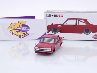 TSM MINI GT KHMG229 # Nissan Datsun 510 Street " Kaido House - NISMO V3 " 1:64