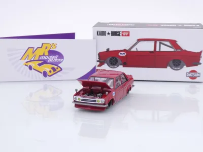 Preview: TSM MINI GT KHMG229 # Nissan Datsun 510 Street " Kaido House - NISMO V3 " 1:64