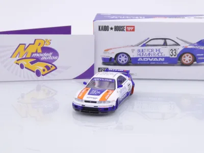 TSM MINI GT KHMG213 # Nissan Skyline GT-R (R33) " Kaido House - BFTHR V1 " 1:64