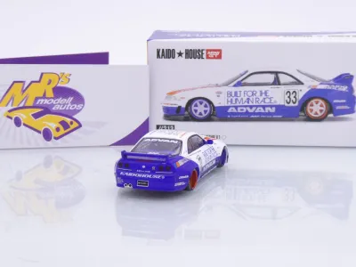 Preview: TSM MINI GT KHMG213 # Nissan Skyline GT-R (R33) " Kaido House - BFTHR V1 " 1:64