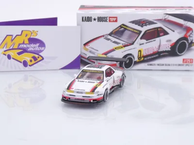 TSM MINI GT KHM251 # Nissan Silvia S13-R " Kaido House - Circuit Spec V1 " 1:64
