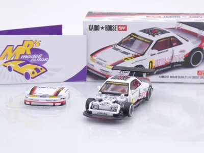 Preview: TSM MINI GT KHM251 # Nissan Silvia S13-R " Kaido House - Circuit Spec V1 " 1:64