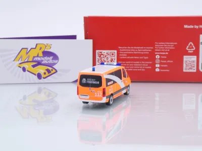 Preview: Herpa 099066 # Mercedes-Benz Sprinter '18 Bus FD " Berliner Feuerwehr 112 " 1:87