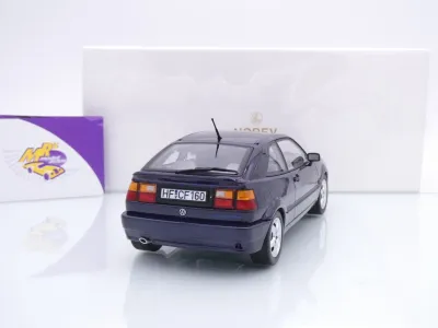 Preview: Norev 188660 # Volkswagen VW Corrado VR6 Baujahr 1992 " Aquablaumetallic " 1:18