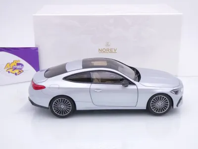 Preview: Norev 183939 # Mercedes-Benz CLE 53 Coupe Baujahr 2024 " silbermetallic " 1:18