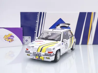 Solido S1810006 # Renault R5 GT Turbo #19 Rallye Monte Carlo 1989 " DIAC " 1:18