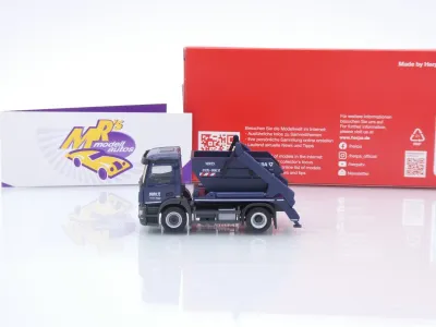 Preview: Herpa 318440 # Mercedes-Benz Actros S Absetzkipper AK12 " ALBA Entsorgung " 1:87