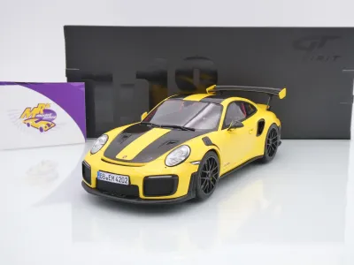 GT Spirit GT972 # Porsche 911 991.2 GT2 RS Nürburgring Record 2017 " gelb " 1:18