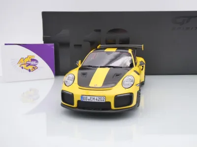 GT Spirit GT972 # Porsche 911 991.2 GT2 RS Nürburgring Record 2017 " gelb " 1:18