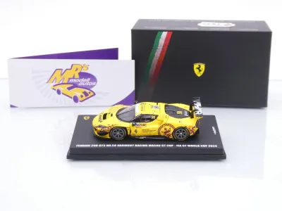 Preview: Look Smart LS64012 # Ferrari 296 GT3 #50 Macau GT 2024 " Harmony Yifei Ye " 1:64