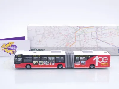 Preview: Rietze 68838 # Mercedes-Benz Citaro Gelenkbus " 100 Jahre DLRG Cuxhaven " 1:87