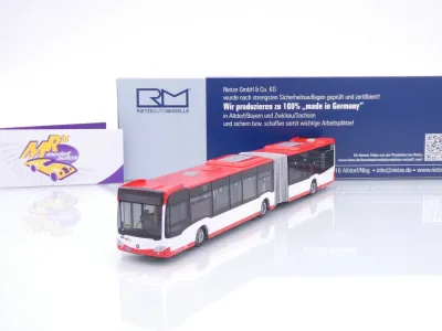 Rietze 69507 # Mercedes-Benz Citaro Gelenkbus " SWK Stadtwerke Krefeld " 1:87