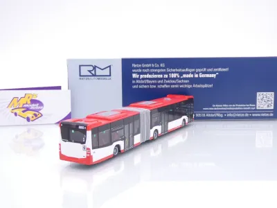 Preview: Rietze 69507 # Mercedes-Benz Citaro Gelenkbus " SWK Stadtwerke Krefeld " 1:87