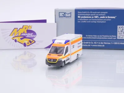 Rietze 76098 # Mercedes-Benz GSF RTW " Rettungsdienst Malteser Emsland " 1:87