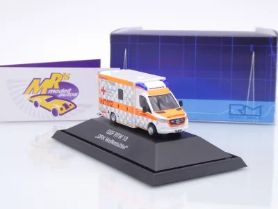 Rietze 76117 # Mercedes-Benz GSF RTW 18 " Rettungsdienst DRK Wolfenbüttel " 1:87
