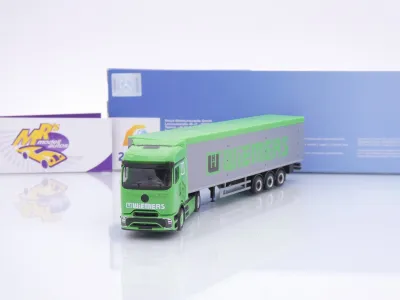 Herpa 961820 # Mercedes Actros Schubboden-SZ " Wiemers / Intermodellbau " 1:87