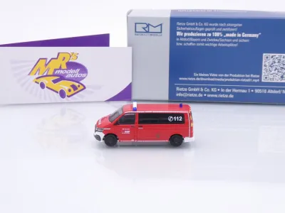 Preview: Rietze 53970 # Volkswagen VW T6 Bus " BASF Rettungsdienst Münster " 1:87