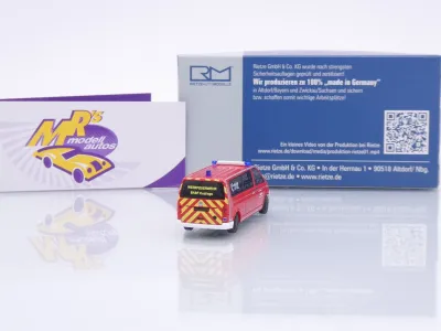 Preview: Rietze 53970 # Volkswagen VW T6 Bus " BASF Rettungsdienst Münster " 1:87