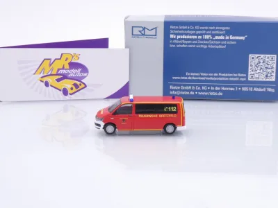 Preview: Rietze 53850 # Volkswagen VW T6 Bus Einsatzwagen " Feuerwehr Bretzfeld " 1:87