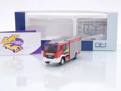 Rietze 72990 # MAN HLF Schlingmann Varus " Feuerwehr Vorführdesign 112 " 1:87