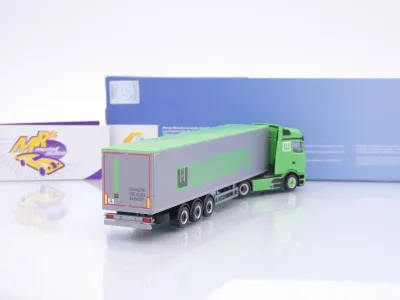 Preview: Herpa 961820 # Mercedes Actros Schubboden-SZ " Wiemers / Intermodellbau " 1:87