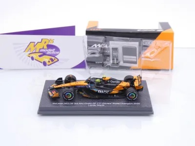 Preview: Spark 64S078 # McLaren MCL39 F1 #4 3rd Abu Dhabi GP 2025 " Lando Norris " 1:64