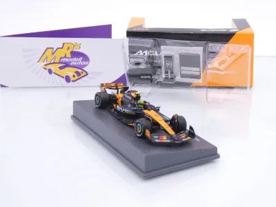 Preview: Spark 64S078 # McLaren MCL39 F1 #4 3rd Abu Dhabi GP 2025 " Lando Norris " 1:64