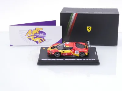 Preview: Look Smart LS64015 # Ferrari 296 GT3 #51 2nd 24h Spa 2024 " AF Corse " 1:64