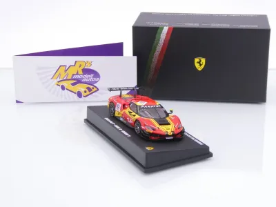 Preview: Look Smart LS64015 # Ferrari 296 GT3 #51 2nd 24h Spa 2024 " AF Corse " 1:64