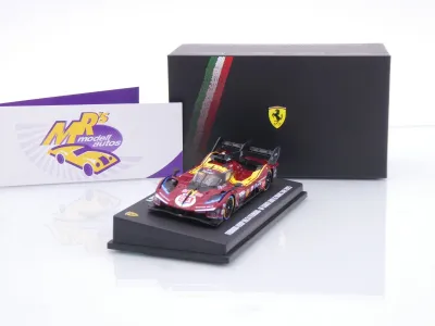 Look Smart LS64009LM # Ferrari 499P #51 3rd 24h Le Mans 2025 " AF Corse " 1:64