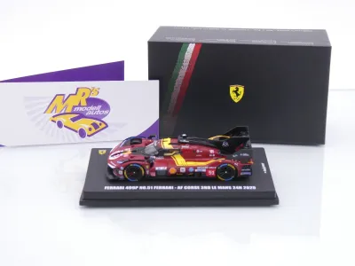 Preview: Look Smart LS64009LM # Ferrari 499P #51 3rd 24h Le Mans 2025 " AF Corse " 1:64