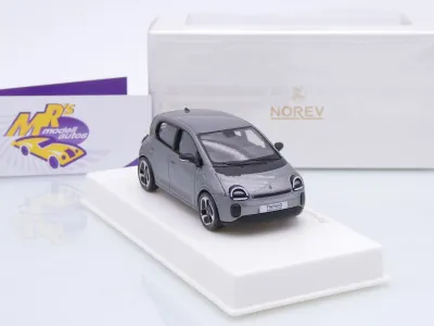 Preview: Norev 517424 # Renault Twingo E-Tech 100% Electric Baujahr 2026 " graumetallic" 1:43