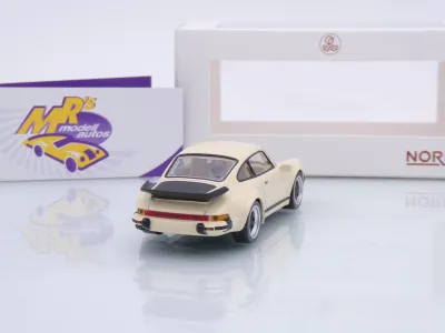 Preview: Norev 750071 # Porsche 911 (930) Turbo Baujahr 1978 " Elfenbein " 1:43