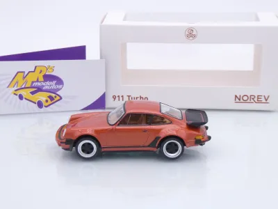 Preview: Norev 750072 # Porsche 911 (930) Turbo Baujahr 1978 " Kupfermetallic " 1:43
